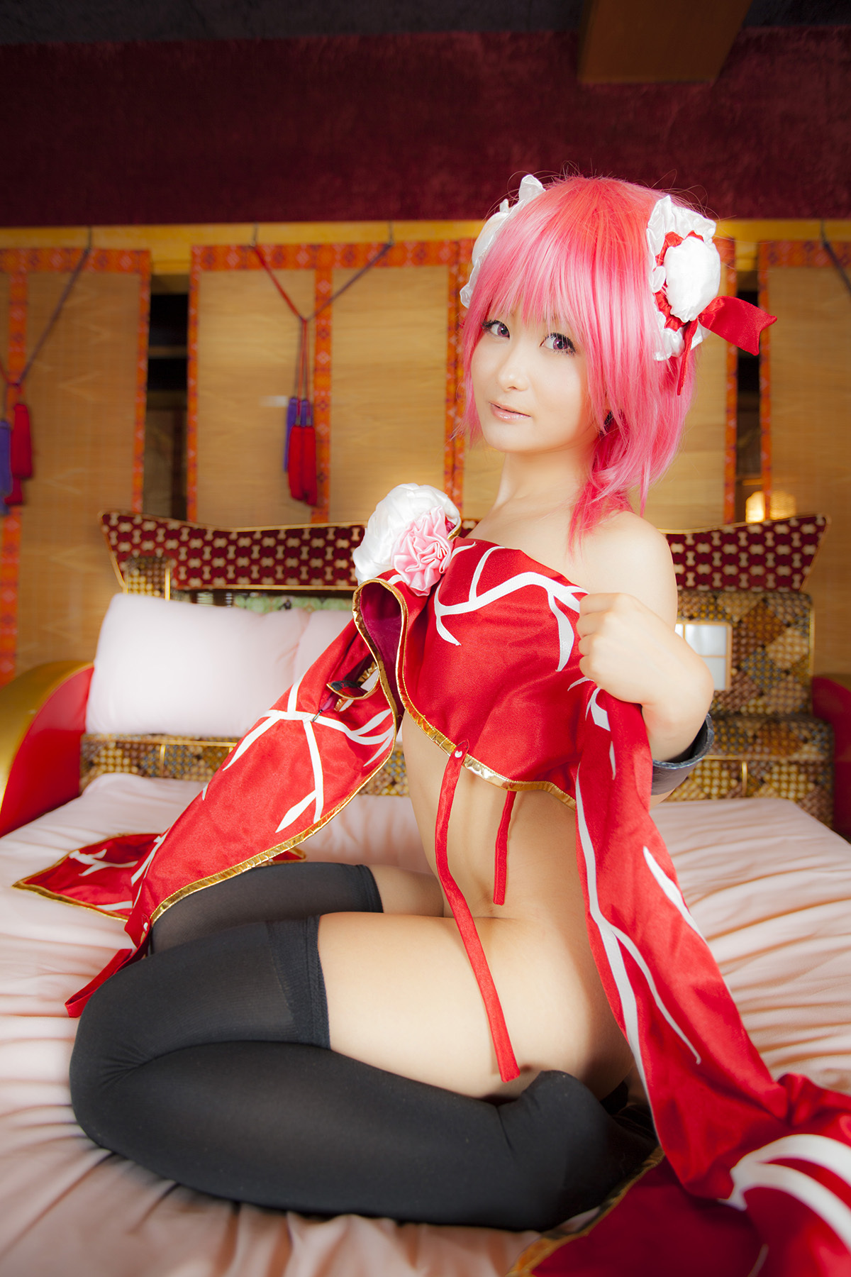 [Cosplay] New Touhou Project Cosplay set - Awesome Kasen Ibara